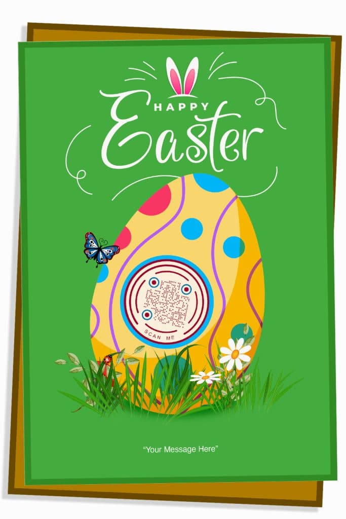 Easter egg card