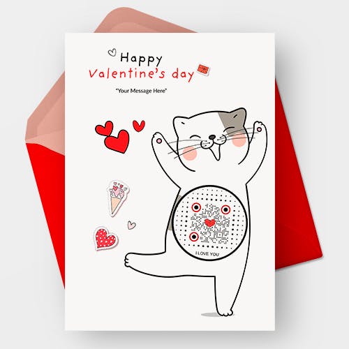 Valentines Card - Valentine's Day Love Explosion