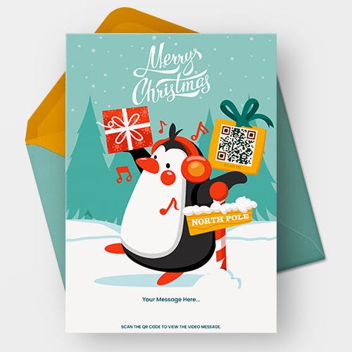 Frosty Festivities: Christmas Gift Cards