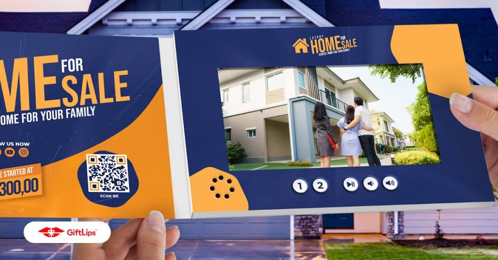 Real estate marketing brochure