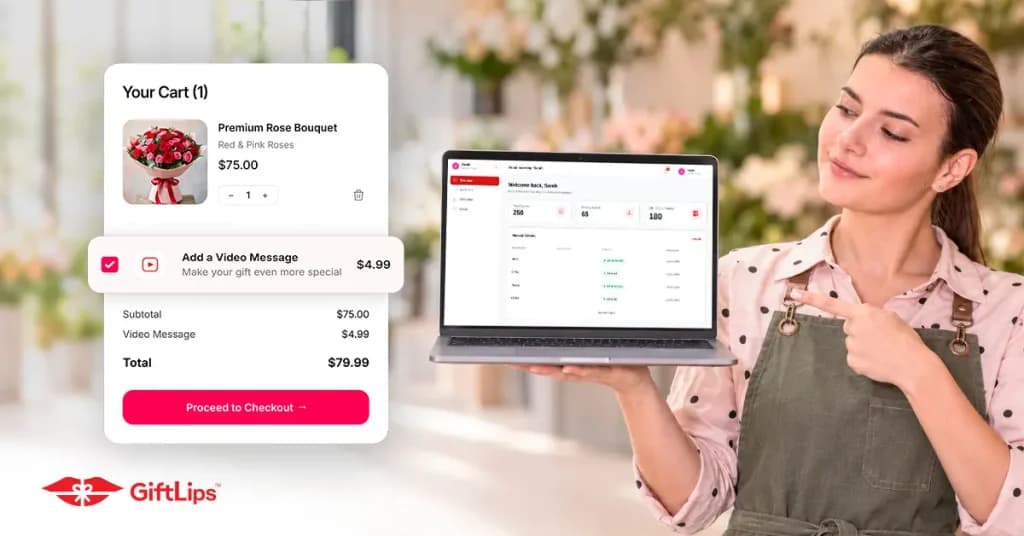 GiftLips integrated to ecommerce platform