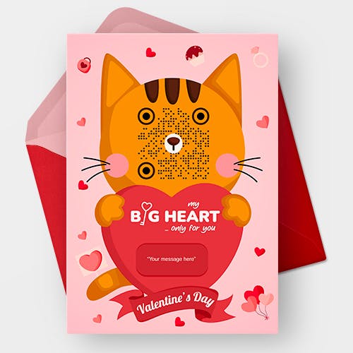 Valentines Card - Valentine's Day Smoochfest